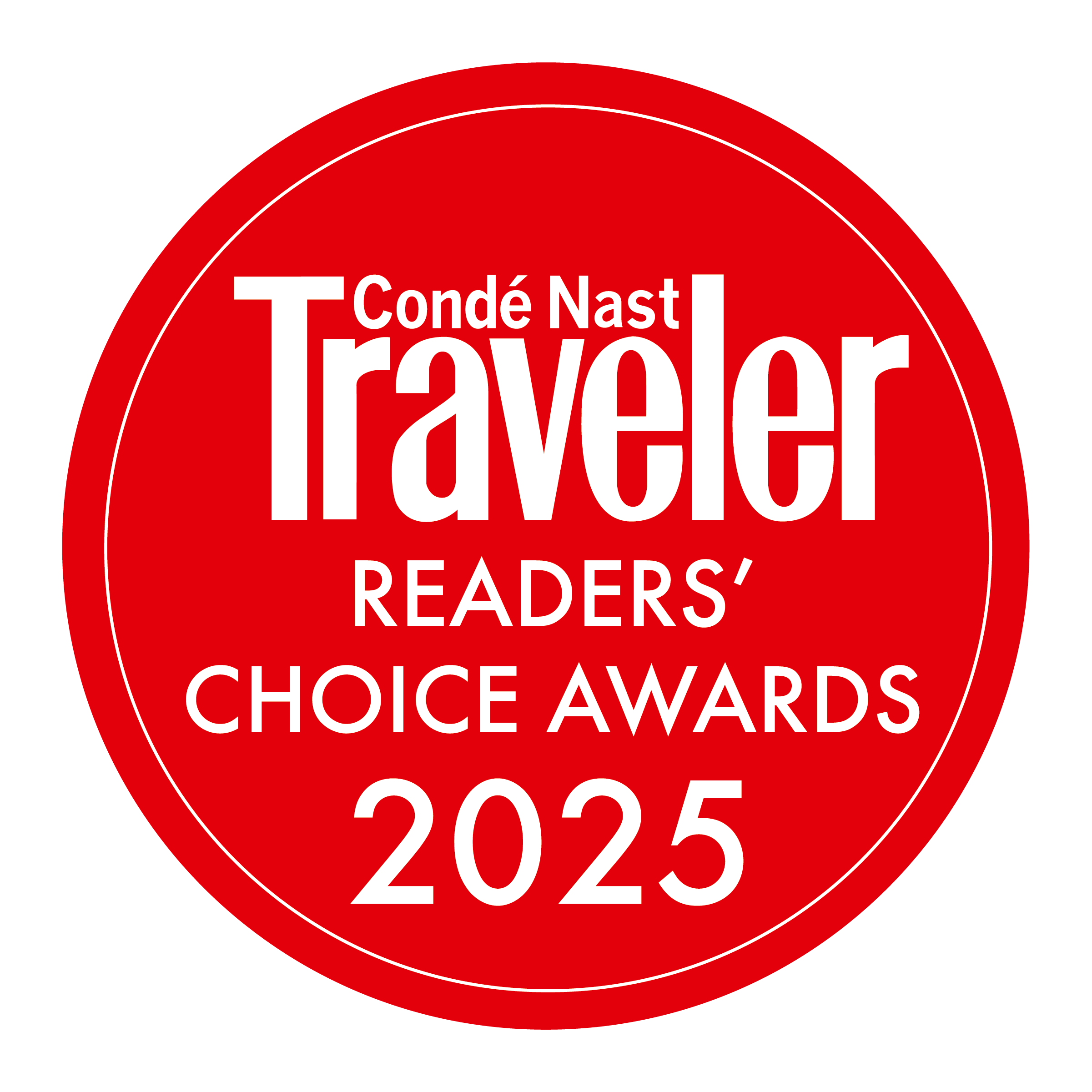 Conde Nast Traveller Award